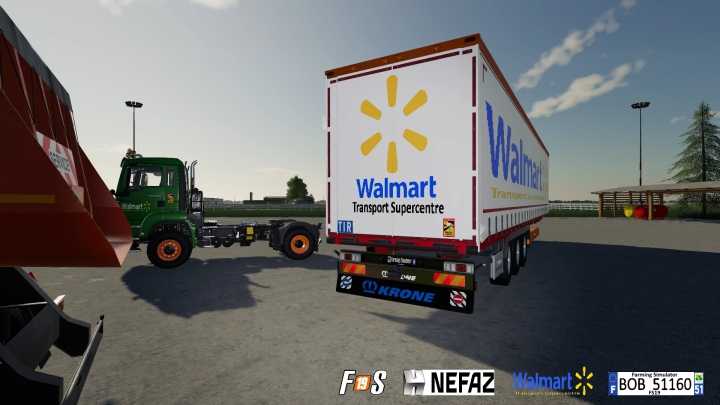 Truck Trailers Walmart Pack FS19