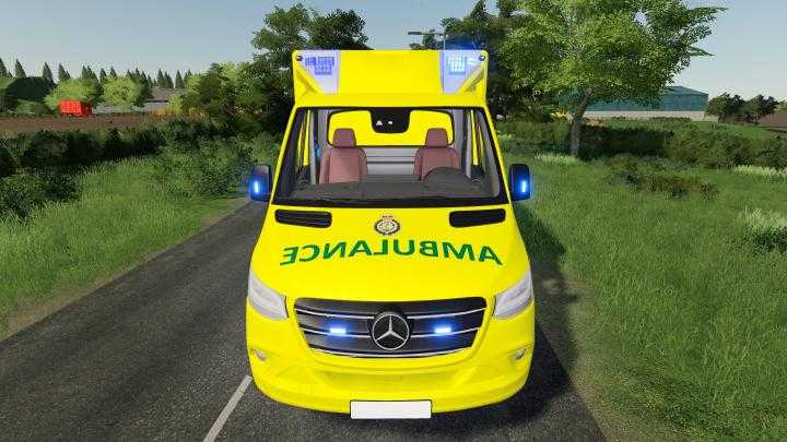 FS19 – Uk Real Ambulance Reskin V1