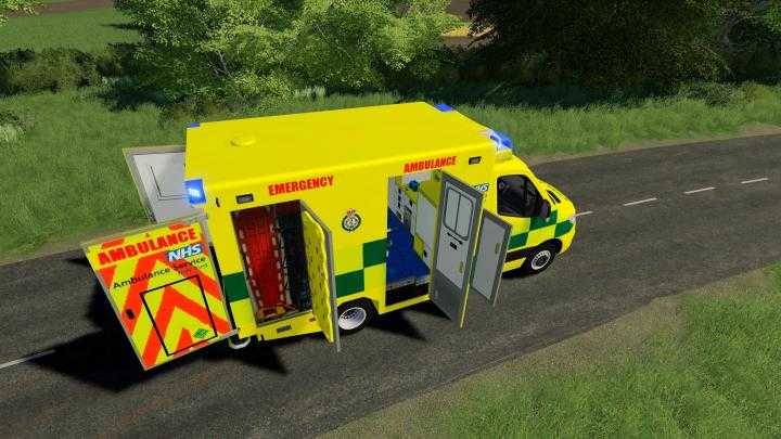 FS19 – Uk Real Ambulance Reskin V1