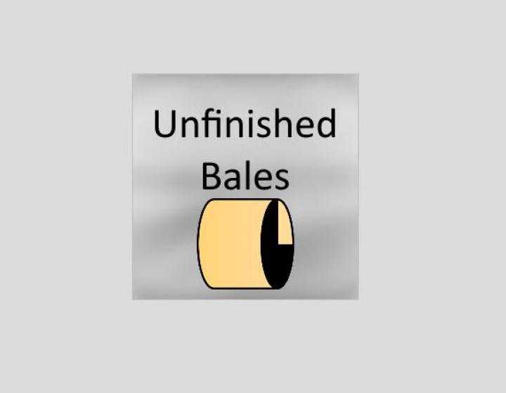 FS19 – Unfinished Bales V1