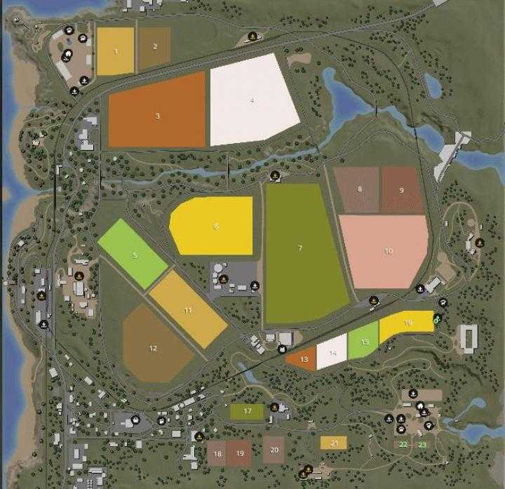 FS19 – Us Map Final V1