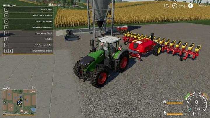 FS19 – Vaderstad Tempo L16Sf (Silofill) V1