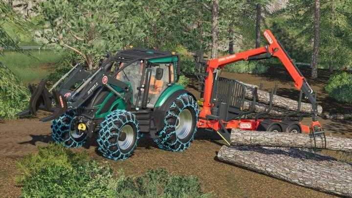 FS19 – Valtra T Forest Pack V1