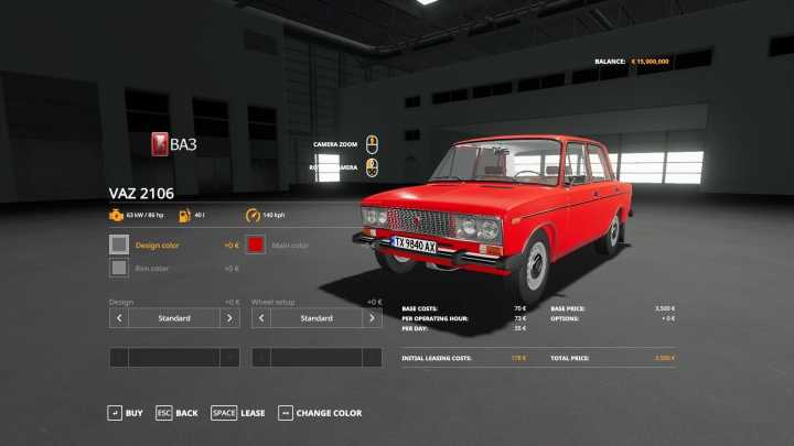 Vaz 2106 / Lada 1600 V2.0 FS19