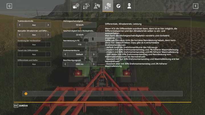 Vehicle Control Addon V1.2 FS19