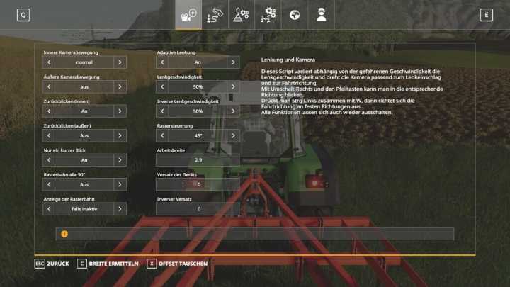 Vehicle Control Addon V1.2 FS19