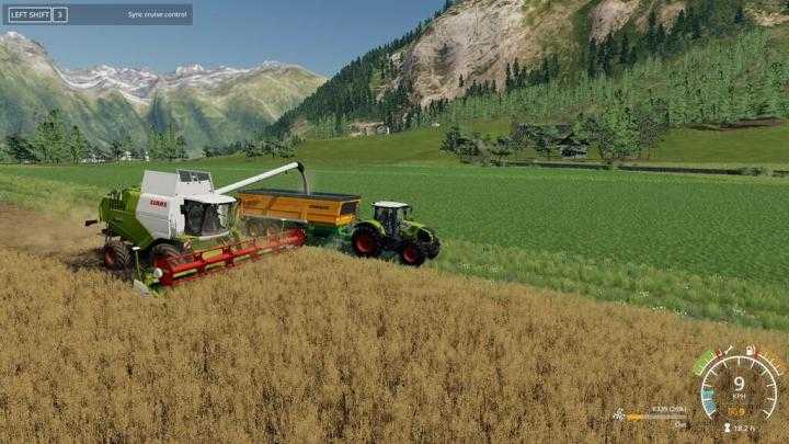 FS19 – Vehicle Speed Sync V1