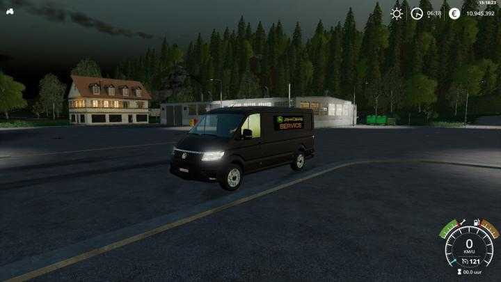 FS19 – Volkswagen Crafter 2017 John Deere Service V1.1