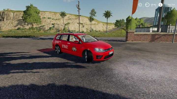 FS19 – Volkswagen Golf Sluzby Ratunkowe V1