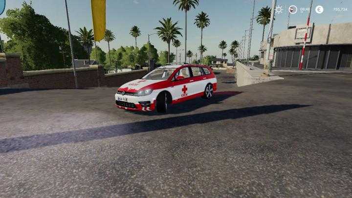 FS19 – Volkswagen Golf Sluzby Ratunkowe V1