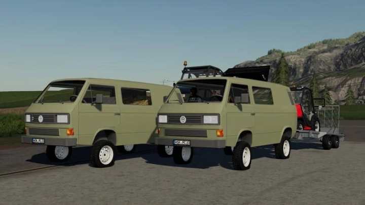 Volkswagen T3 Half Box V0.1 FS19