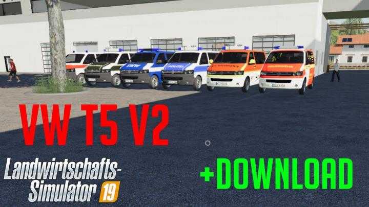 FS19 – Volkswagen T5 V2