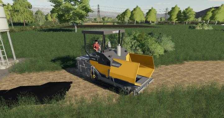 Volvo Abg5820 Asphalt Paver V1.0 FS19