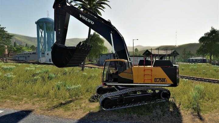 Volvo Ec-750El Mining Excavator V1.1 FS19