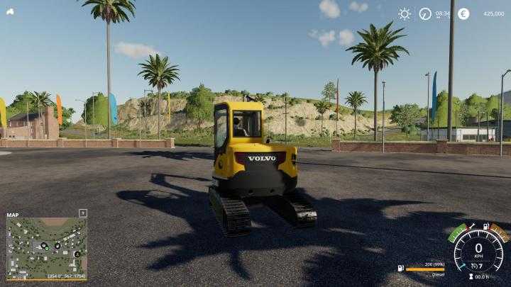 FS19 – Volvo Ecr580 Mini V1.1