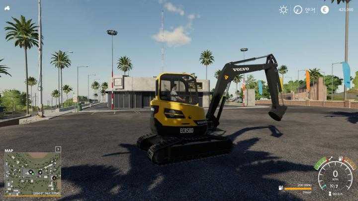 FS19 – Volvo Ecr580 Mini V1.1