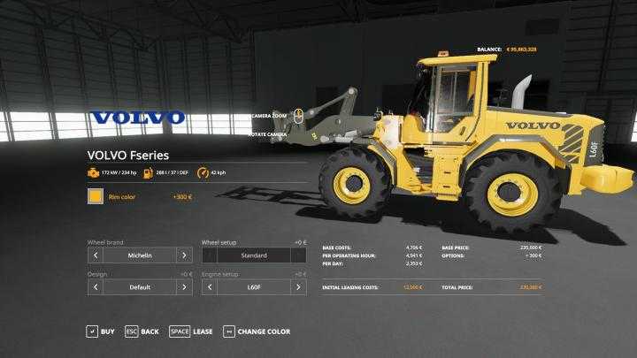 FS19 – Volvo F L60-L90 And Tools V2.5