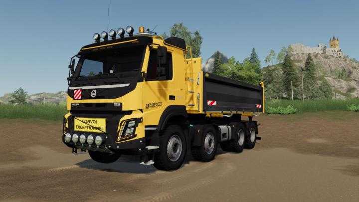 FS19 – Volvo Fmx 8X4 Construction Edition V1