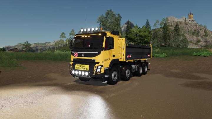 FS19 – Volvo Fmx 8X4 Construction Edition V1