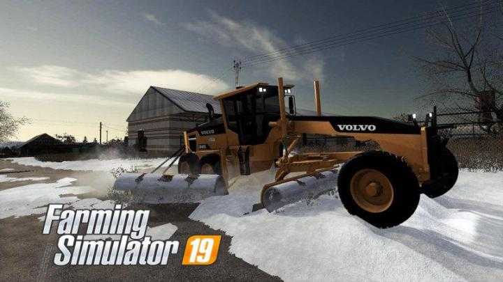 FS19 – Volvo G940B Motor Grader V0.0.1