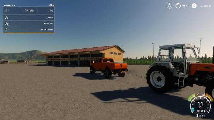 FS19 – Warn Bumper Attachable Winch V1