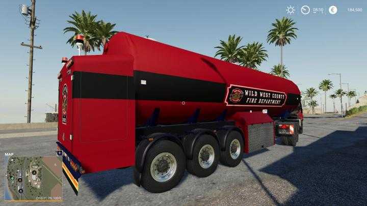 FS19 – Water Tanker Tender V2