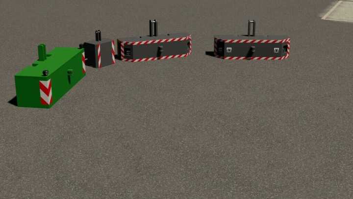 Weight Pack 600/1000/1600Kg V1.2 FS19