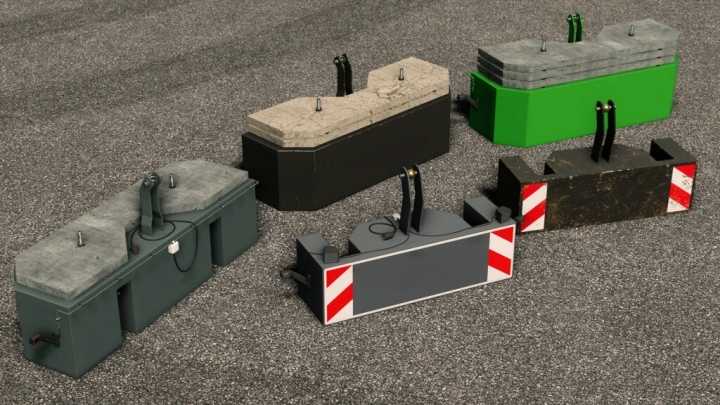 Weight Pack 800Kg-2250Kg V1.0 FS19