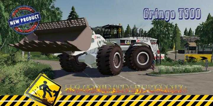 FS19 – Wheel Loader Cat994 Eiffage V1.5