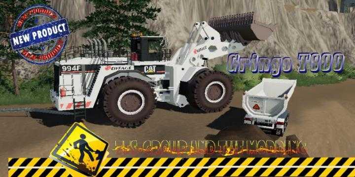 FS19 – Wheel Loader Cat994 Eiffage V1.5