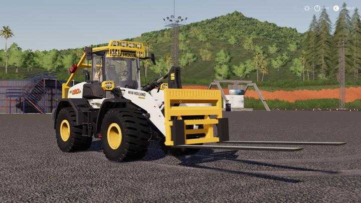 FS19 – Wheel Loader Long Forks V1.0.1