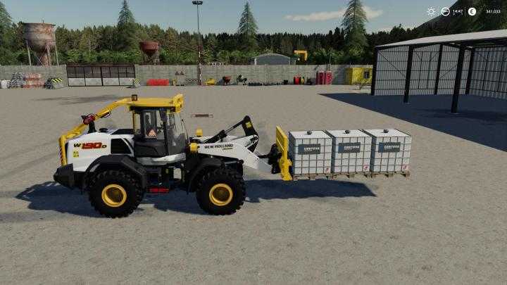 FS19 – Wheel Loader Long Forks V1.0.1