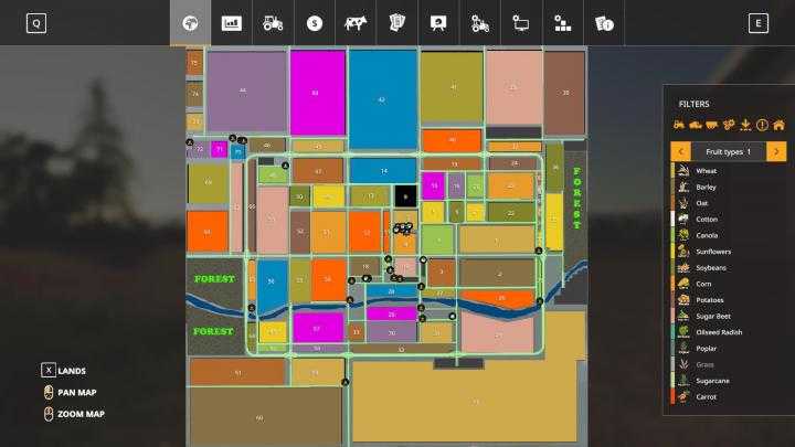 FS19 – Wild West 16X Map Update V1.1