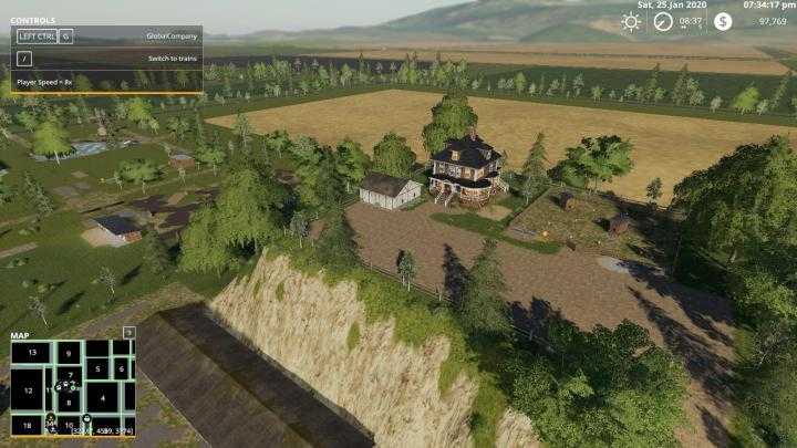 FS19 – Wild West 16X Map Update V1.1