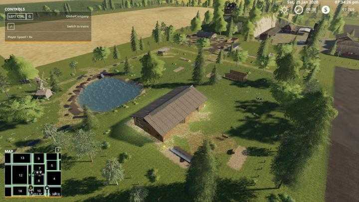 FS19 – Wild West 16X Map Update V1.1