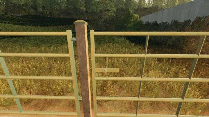 FS19 – Willow Fence Package (Prefab) V1