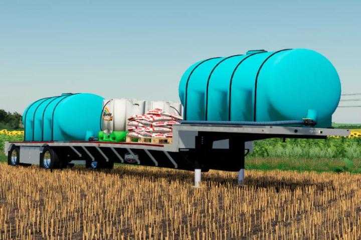 FS19 – Wilson Step-Deck Fertilizer Trailer V1.1