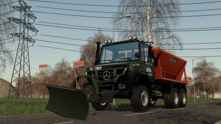 FS19 – Winter Service Unimog 2450 6X6 V1