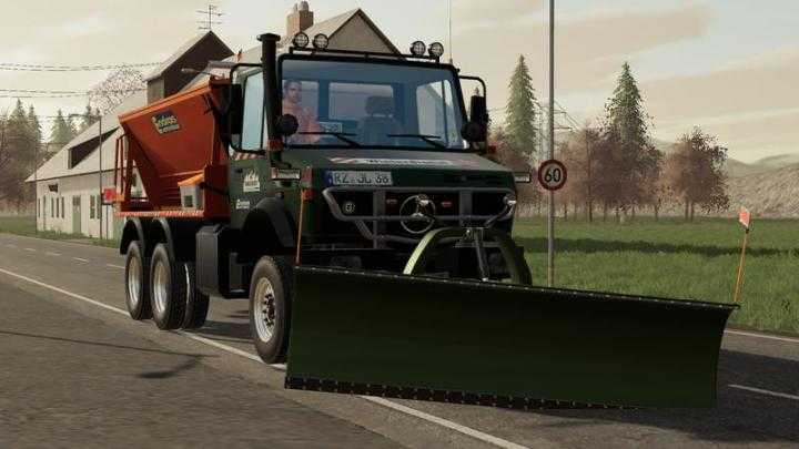 FS19 – Winter Service Unimog 2450 6X6 V1