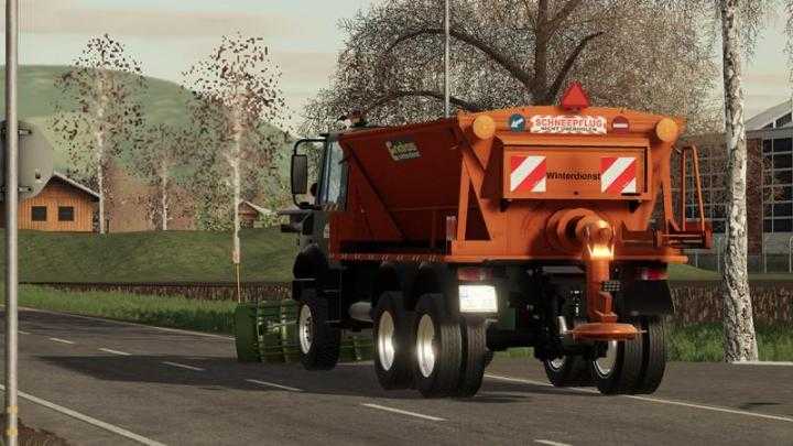 FS19 – Winter Service Unimog 2450 6X6 V1