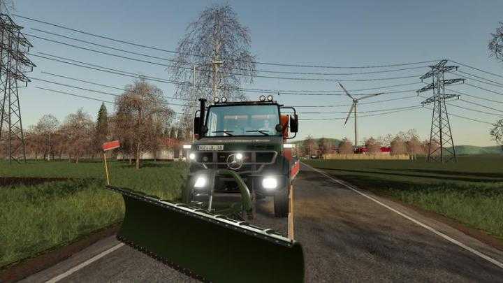 FS19 – Winter Service Unimog 2450 6X6 V1