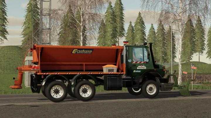 FS19 – Winter Service Unimog 2450 6X6 V1