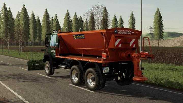 FS19 – Winter Service Unimog 2450 6X6 V1