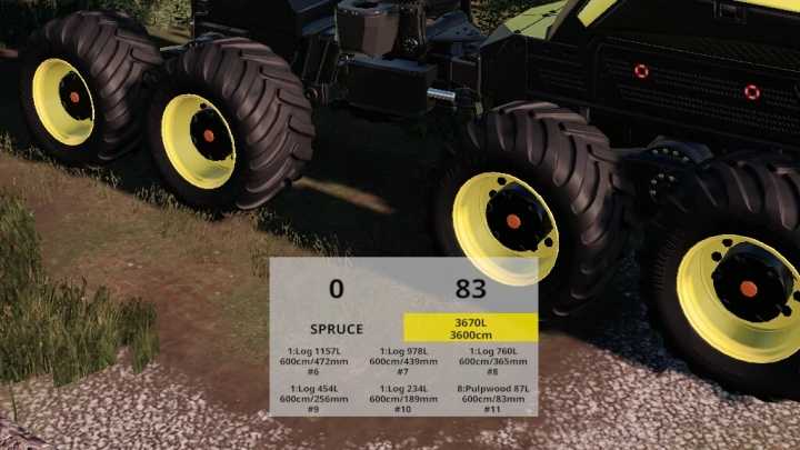 Wood Harvester Measurement V1.0.0.1 FS19