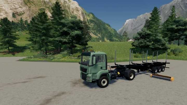 Woodchipper Trailer V1.0 FS19