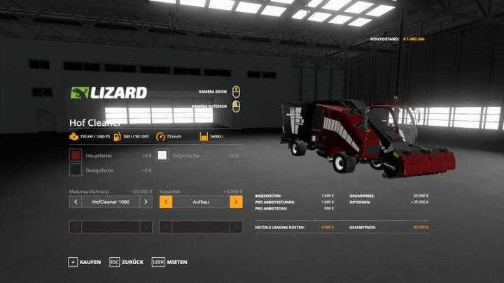 FS19 – Yard Cleaner V1.0