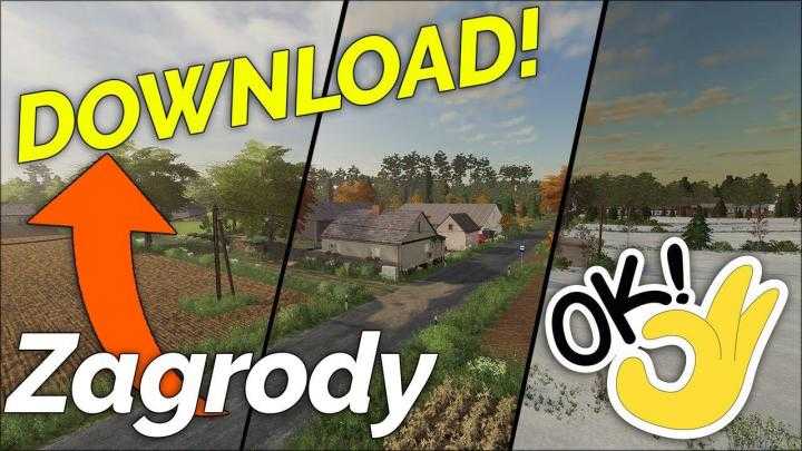 FS19 – Zagrody Seasons Ready V1.1.1