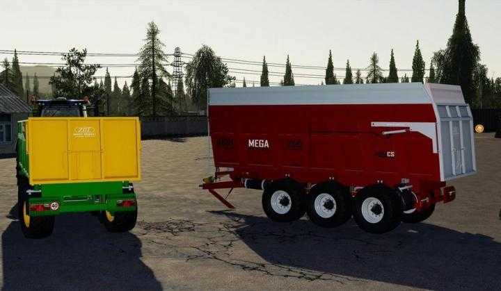 FS19 – Zdt Mega 25 & 250 Agri V1 - Mody-FS.ru