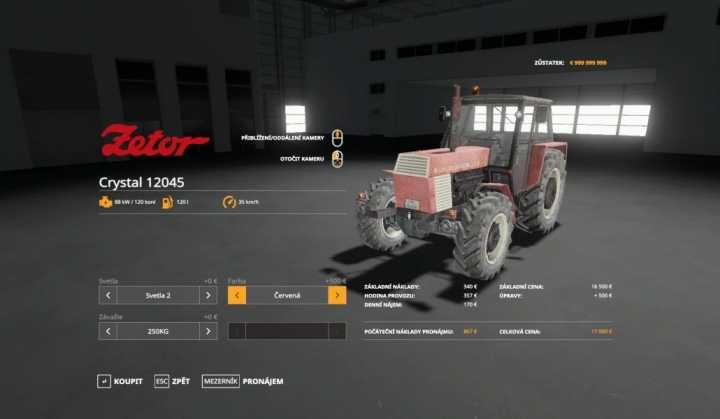 FS19 – Zetor Crystal 12045 V1.0