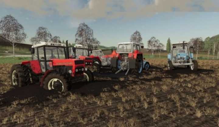 Zetor Pack Urll 7511-16245 Turbo Tractor V1.0 FS19